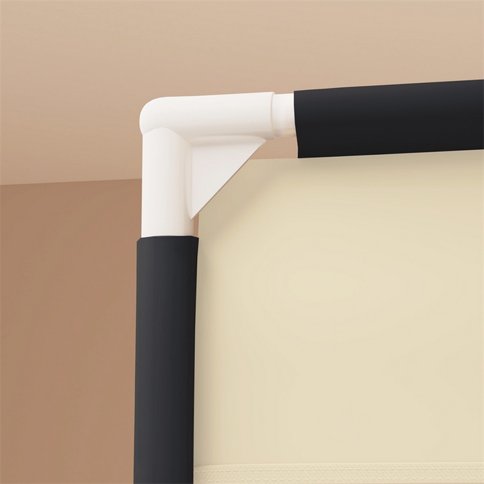 91家纺网 家纺一手货源 找家纺 佳梦家纺 2025新款柠檬烫画坐床蚊帐 洛可可