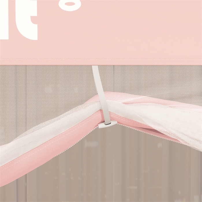 91家纺网 家纺一手货源 找家纺 佳梦家纺 2025新款柠檬烫画坐床蚊帐 萌小雅