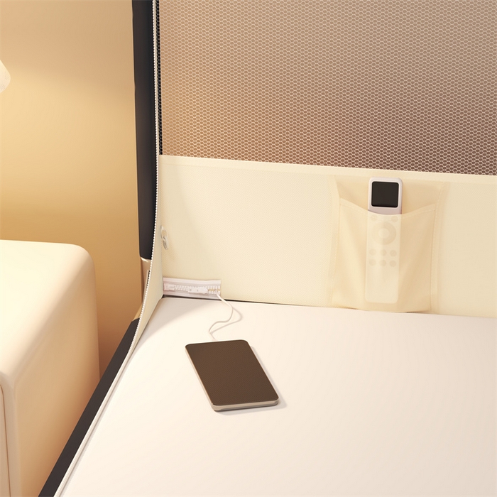 91家纺网 家纺一手货源 找家纺 佳梦家纺 2025新款柠檬烫画坐床蚊帐 洛可可