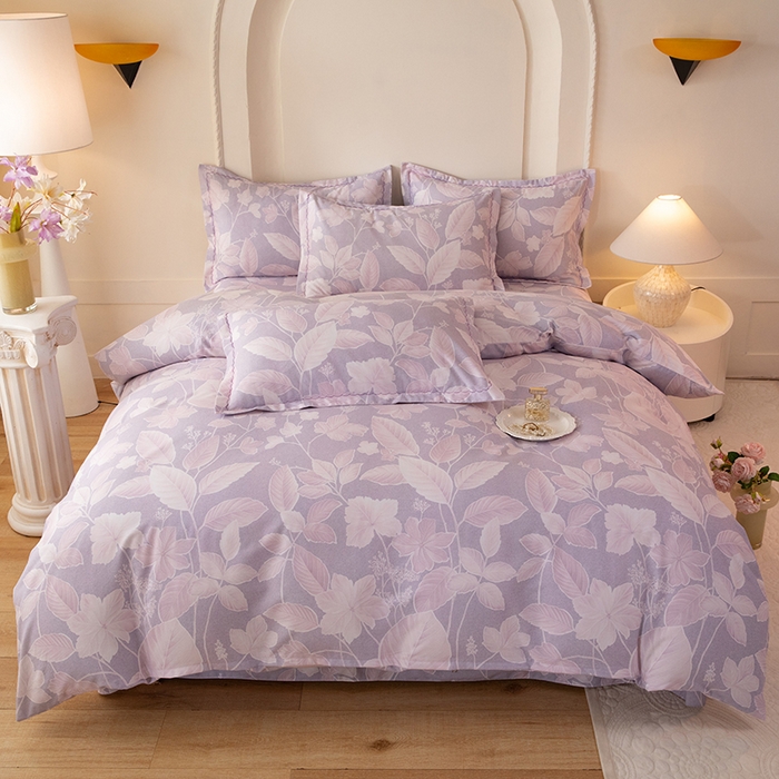 91家纺网 家纺一手货源 找家纺 （总1）巧玲珑2025新款A版高支高密生态长绒棉四件套