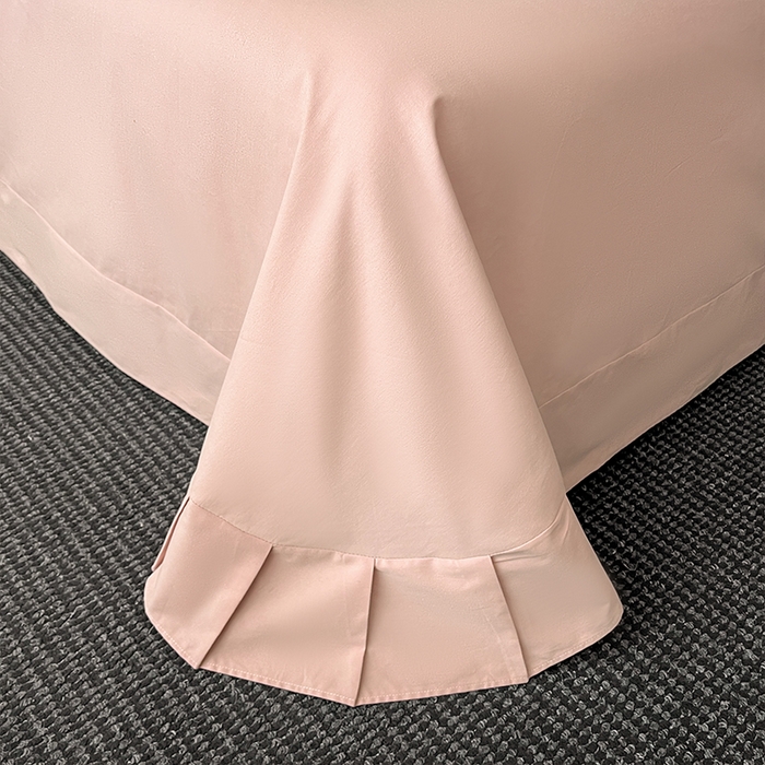 91家纺网 家纺一手货源 找家纺 格里芬 2025全棉加厚磨毛纯棉生态磨毛印花四件套 幻影-粉