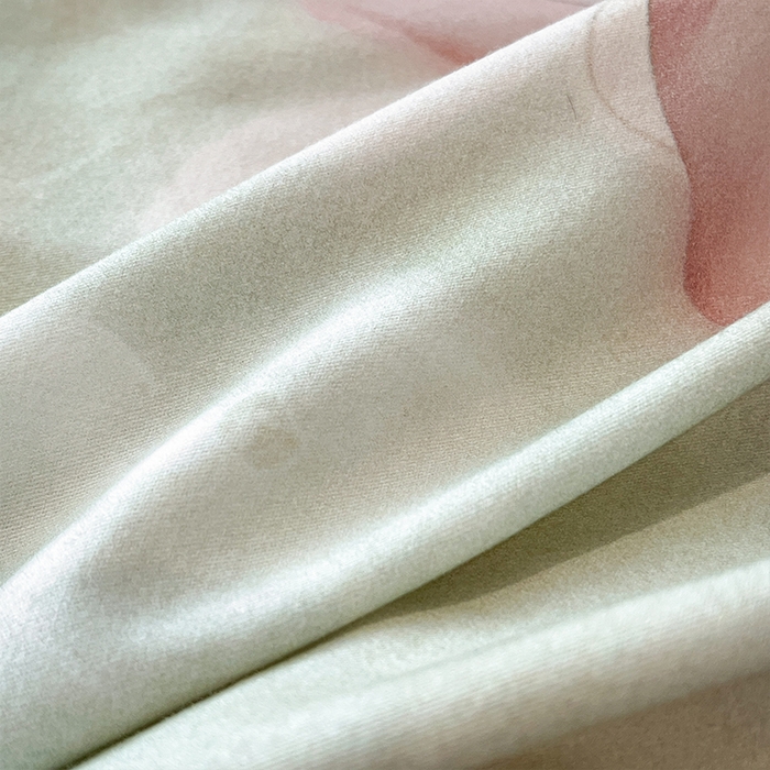 91家纺网 家纺一手货源 找家纺 格里芬 2025全棉加厚磨毛纯棉生态磨毛印花四件套 幻影-绿