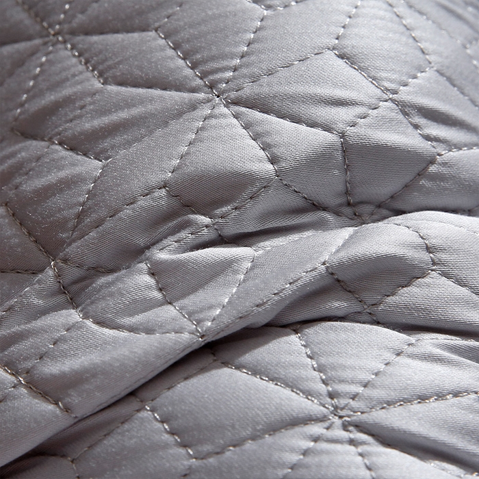 91家纺网 家纺一手货源 找家纺 永乐枕芯 2025新款莫代尔乳胶枕芯 蚕丝乳胶枕 枕头枕芯 绅士灰 48x74cm/只