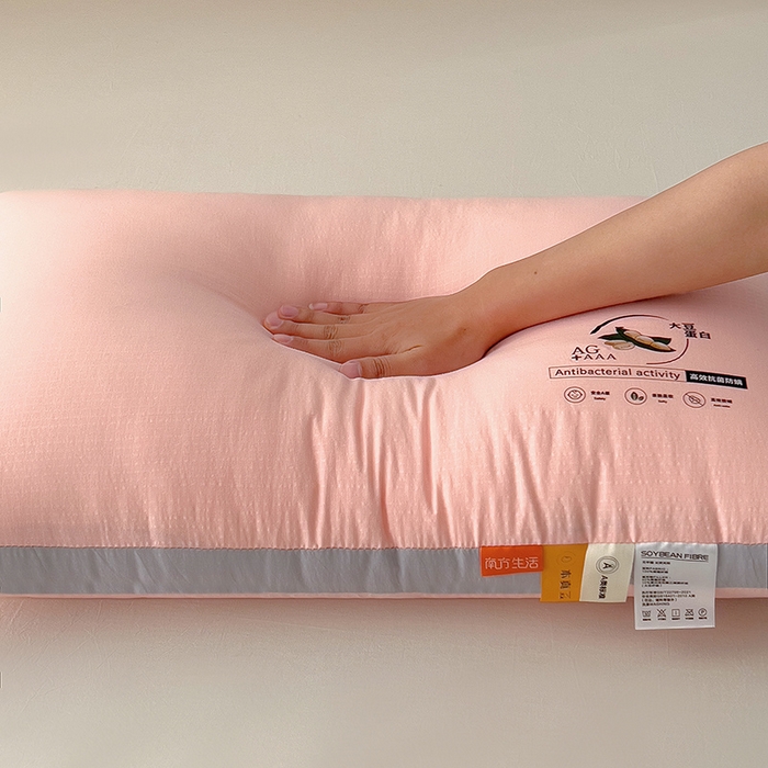 91家纺网 家纺一手货源 找家纺 （总）小米枕芯 2025新款压花小方格枕头枕芯-立体枕