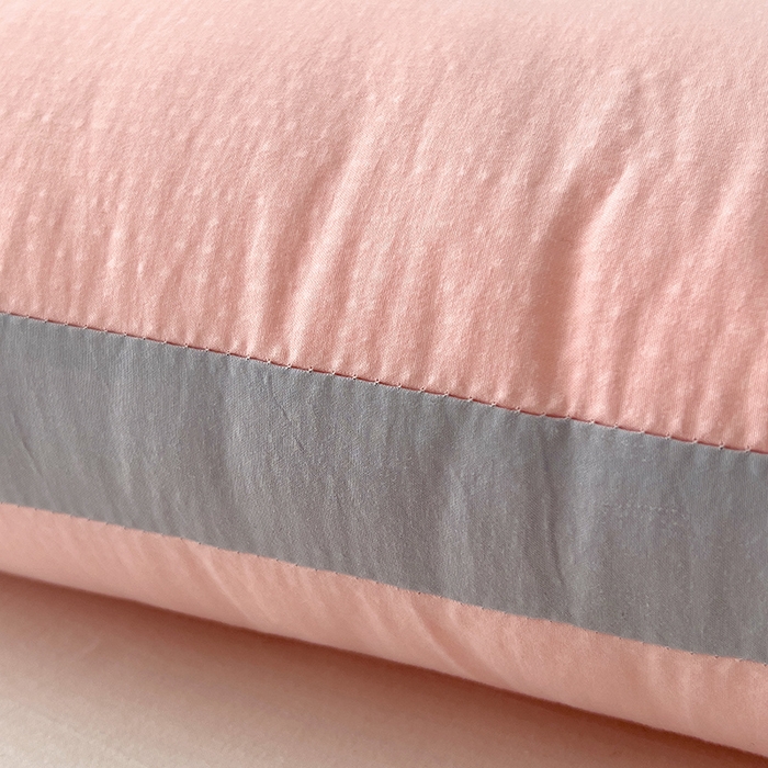 91家纺网 家纺一手货源 找家纺 （总）小米枕芯 2025新款压花小方格枕头枕芯-立体枕