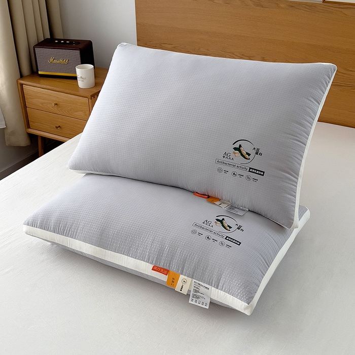 91家纺网 家纺一手货源 找家纺 （总）小米枕芯 2025新款压花小方格枕头枕芯-立体枕