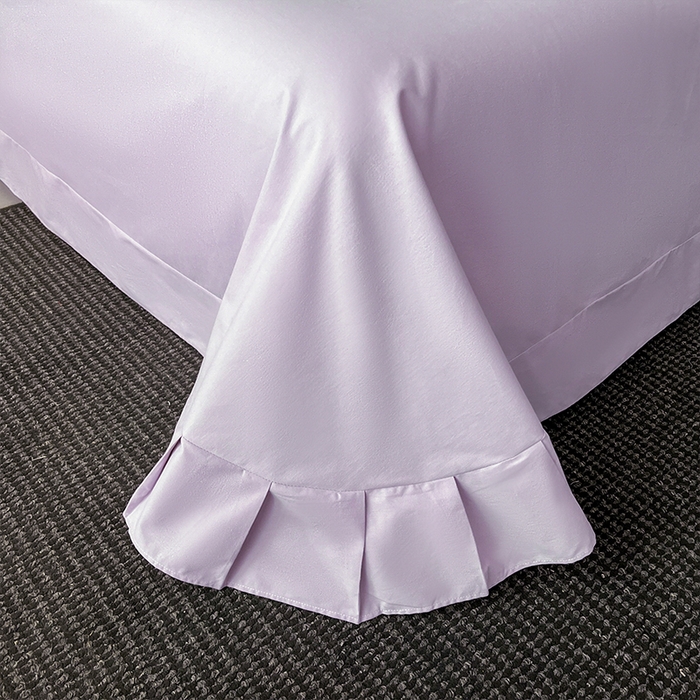 91家纺网 家纺一手货源 找家纺 格里芬 2025全棉加厚磨毛纯棉生态磨毛印花四件套 幻影-紫