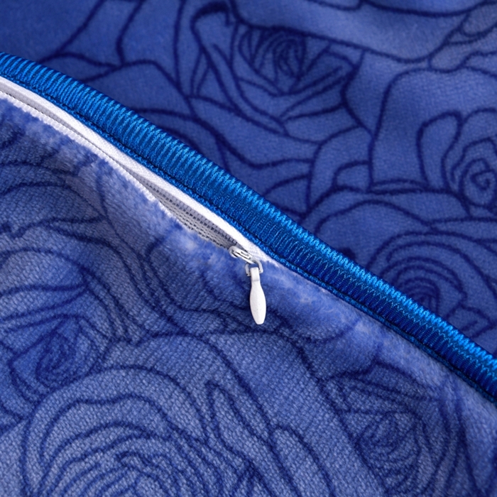 91家纺网 家纺一手货源 找家纺 芯诗曼 2025直播高克重牛奶绒四件套法莱绒金貂貂狐保暖单被套 琉璃花开