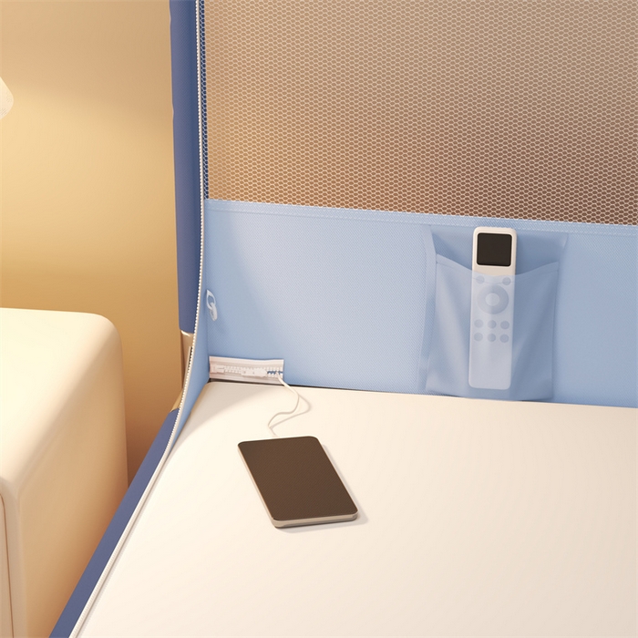 91家纺网 家纺一手货源 找家纺 佳梦家纺 2025新款三丽鸥坐床蚊帐 糖果玉桂