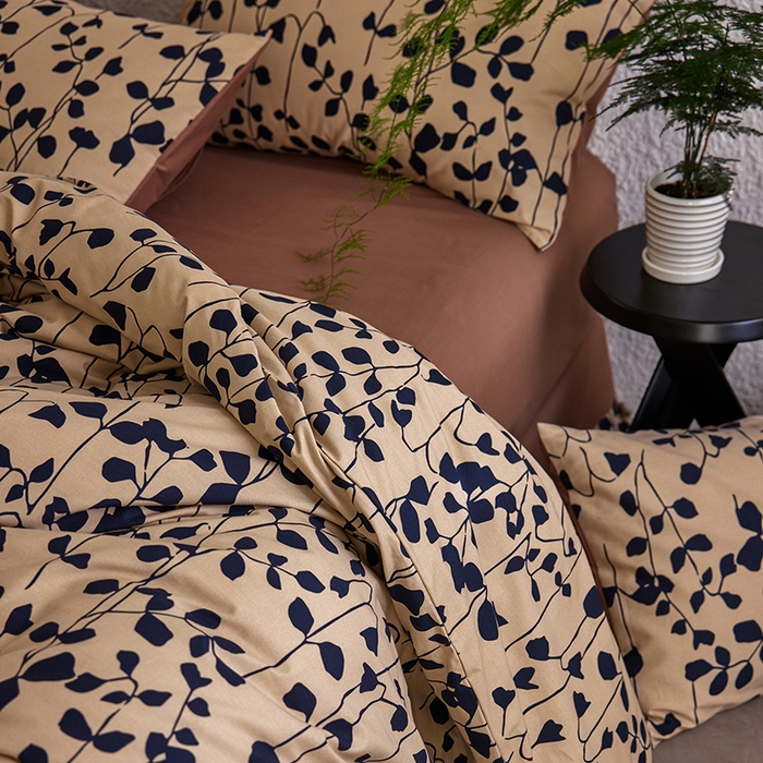 91家纺网 家纺一手货源 找家纺 （总）千朵森 2025新款全棉高密陶瓷磨毛印花四件套