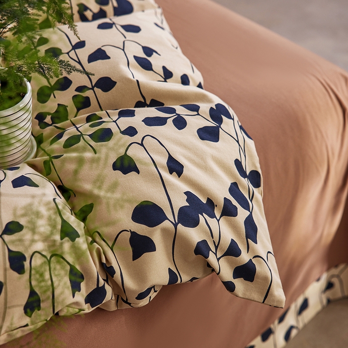 91家纺网 家纺一手货源 找家纺 千朵森 2025新款全棉高密陶瓷磨毛印花四件套 芊寻