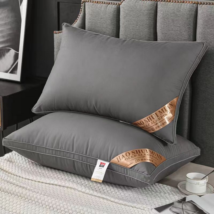 91家纺网 家纺一手货源 找家纺 永乐枕芯 2025新款绗缝满天星双边立体枕芯 满天星枕头枕芯 700g 立体灰色-