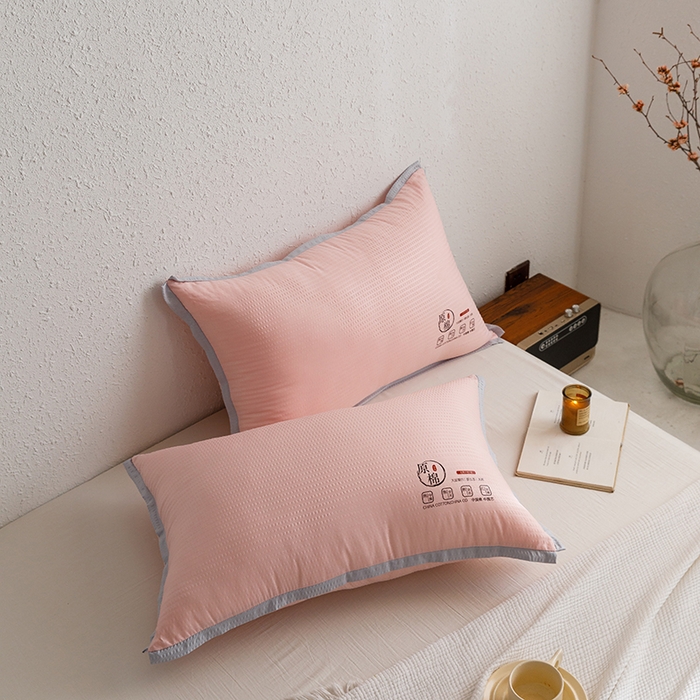 91家纺网 家纺一手货源 找家纺 （总）小米枕芯 2025新款泡泡纱四色枕头枕芯