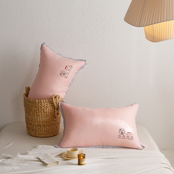 91家纺网 家纺一手货源 找家纺 （总）小米枕芯 2025新款泡泡纱四色枕头枕芯