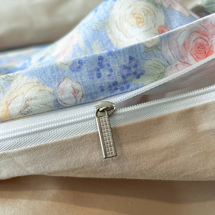 91家纺网 家纺一手货源 找家纺 格里芬 2025全棉加厚磨毛纯棉生态磨毛印花四件套 浪漫花海-绿