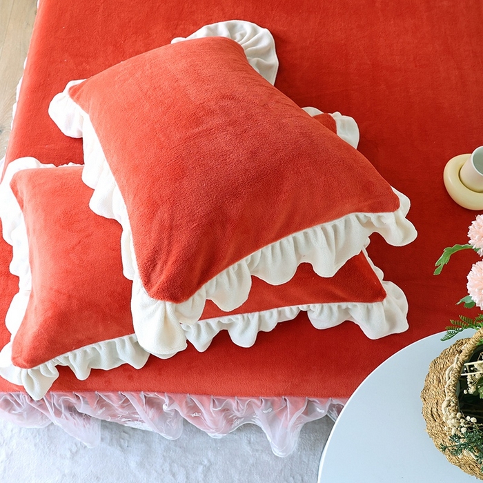 91家纺网 家纺一手货源 找家纺 （总）睡美人 2025新款牛奶绒蕾丝款床裙四件套花仙子系列