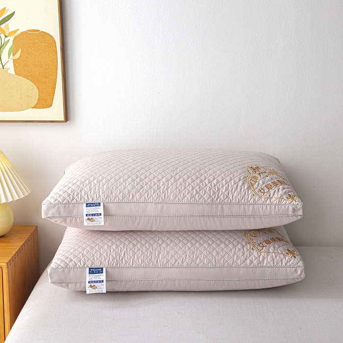 91家纺网 家纺一手货源 找家纺 （总）永乐枕芯 2025新款艾草美眠双边立体枕 枕头枕芯