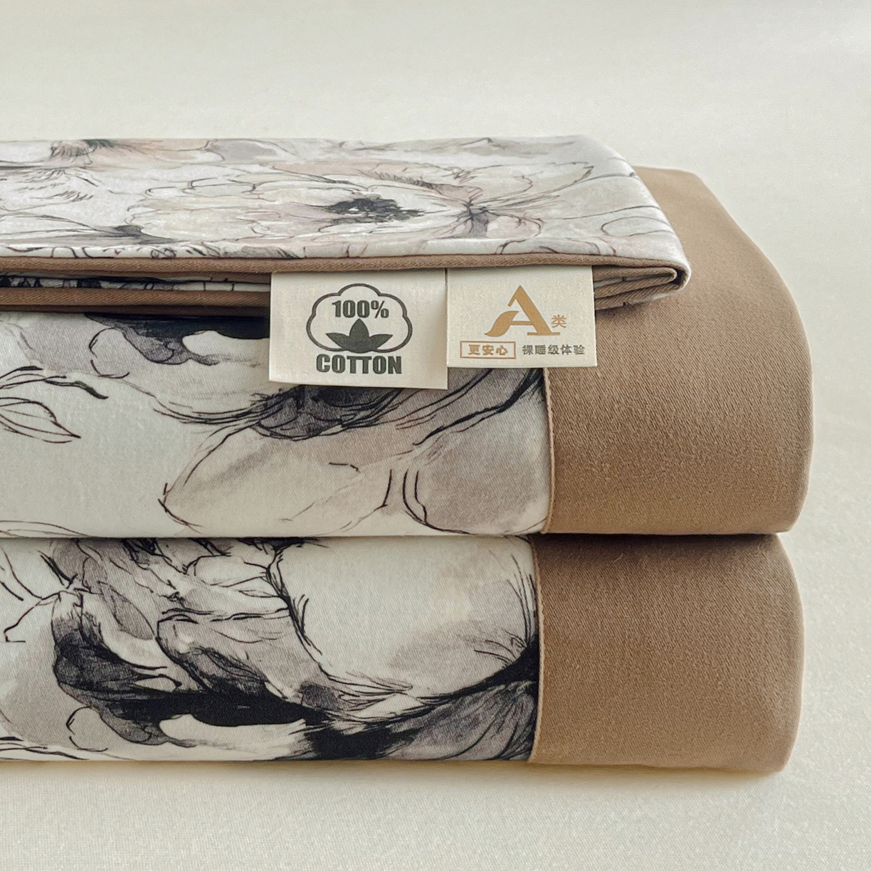 91家纺网 家纺一手货源 找家纺 （总）慕梵家居2025新款A类100%全棉磨毛包边床单纯棉宽边单床单