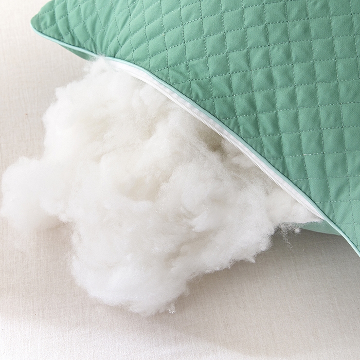 91家纺网 家纺一手货源 找家纺 永乐枕芯 2025新款艾草美眠双边立体枕 枕头枕芯 高枕 双边绿色 48x74cm/只