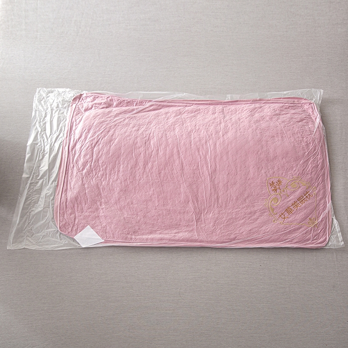 91家纺网 家纺一手货源 找家纺 永乐枕芯 2025新款艾草美眠双边立体枕 枕头枕芯 中枕 双边粉色 48x74cm/只