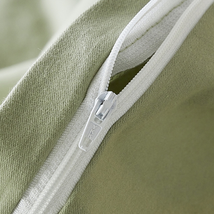 91家纺网 家纺一手货源 找家纺 千朵森 2025新款全棉色织提花磨毛四件套-风格二 欧佩斯-松茶