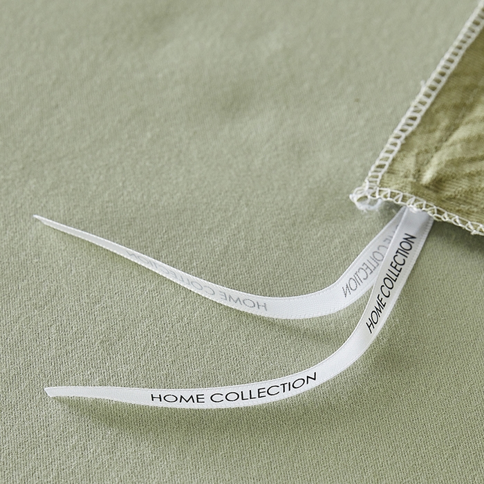 91家纺网 家纺一手货源 找家纺 千朵森 2025新款全棉色织提花磨毛四件套-风格二 欧佩斯-松茶