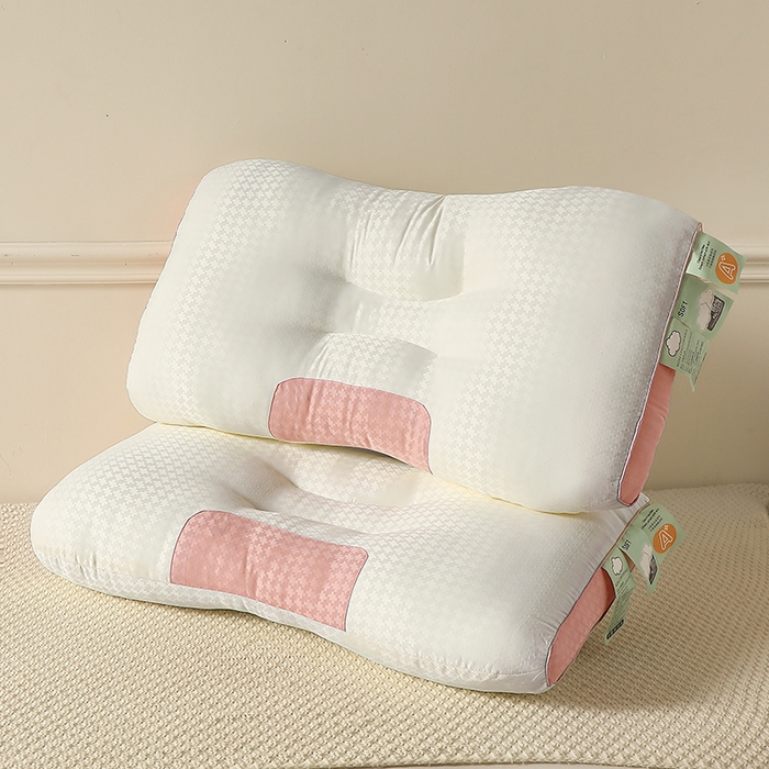 91家纺网 家纺一手货源 找家纺 （总）小米枕芯 2025新款云朵舒适枕亲肤云朵护颈枕羽丝棉枕芯