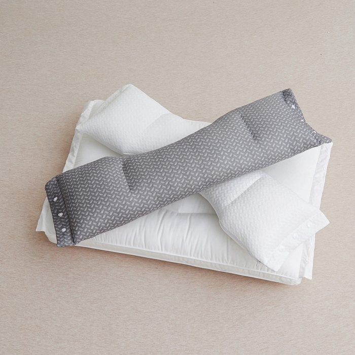 91家纺网 家纺一手货源 找家纺 （总）小米枕芯 2025新款针织三合一颈椎修复枕可拆卸定位护颈枕