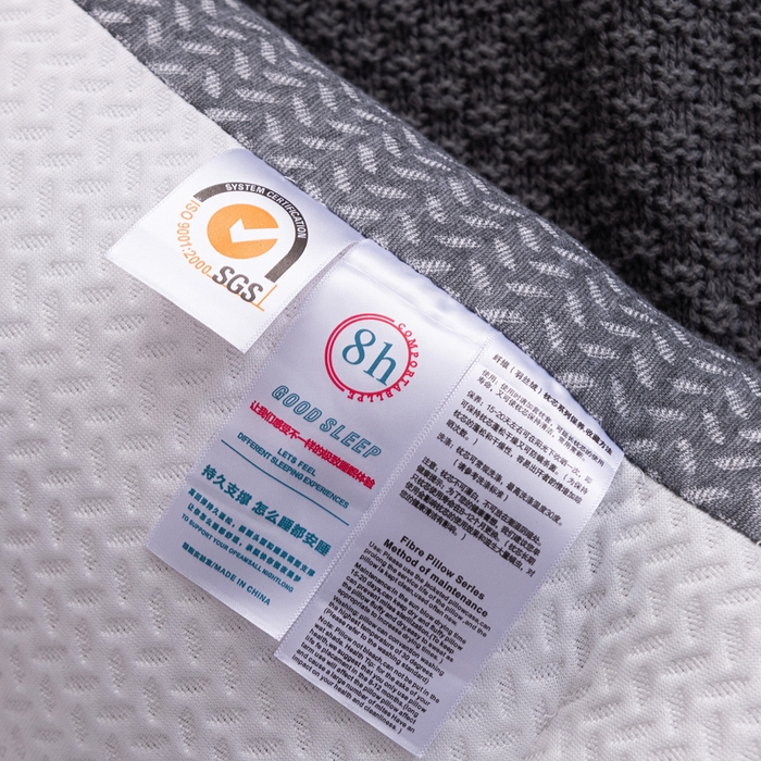 91家纺网 家纺一手货源 找家纺 永乐枕芯 2025新款针织棉牵引枕头护颈枕芯 48*74中枕900克