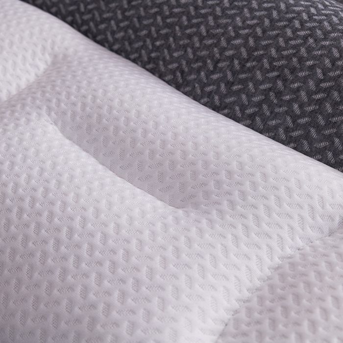 91家纺网 家纺一手货源 找家纺 永乐枕芯 2025新款针织棉牵引枕头护颈枕芯 48*74低枕800克