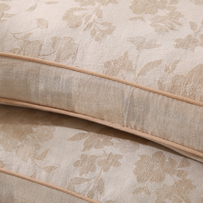 91家纺网 家纺一手货源 找家纺 蔻眠 棉麻立体荞麦护颈枕芯亚麻全荞麦壳枕头 立体棉麻-芳菲