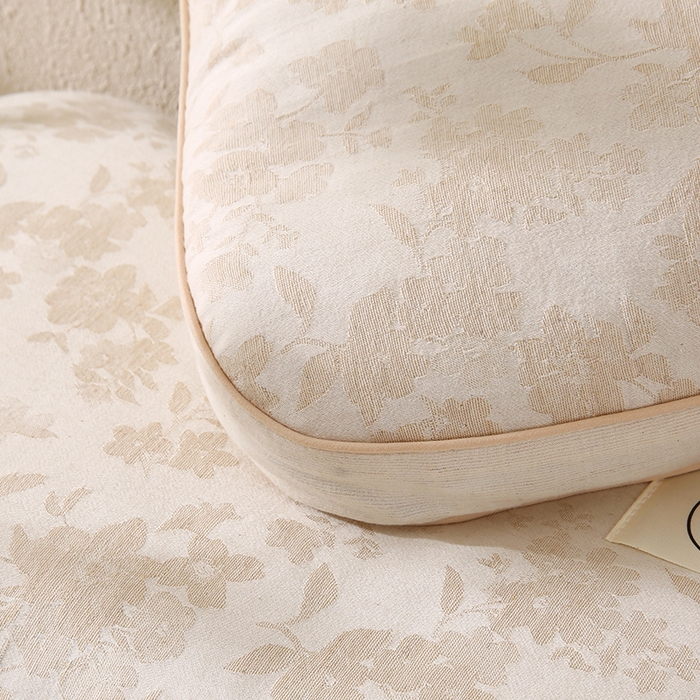 91家纺网 家纺一手货源 找家纺 蔻眠 棉麻立体荞麦护颈枕芯亚麻全荞麦壳枕头 立体棉麻-芳菲