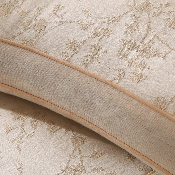 91家纺网 家纺一手货源 找家纺 蔻眠 棉麻立体荞麦护颈枕芯亚麻全荞麦壳枕头 立体棉麻-枝意