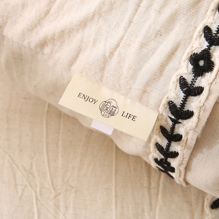 91家纺网 家纺一手货源 找家纺 （总）蔻眠 棉麻绑带两用荞麦护颈枕芯亚麻荞麦壳枕头