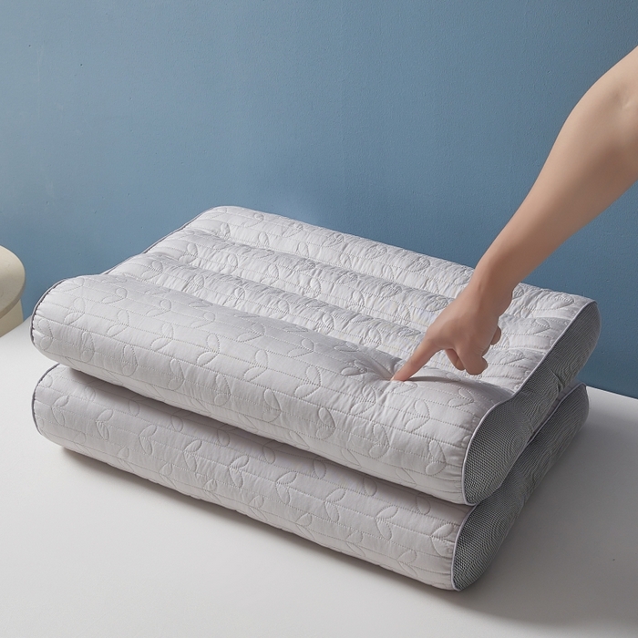 91家纺网 家纺一手货源 找家纺 （总）小米枕芯 2025新款两叶草护颈枕头枕芯