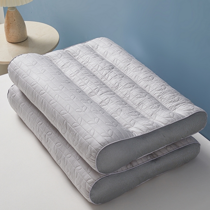 91家纺网 家纺一手货源 找家纺 （总）小米枕芯 2025新款两叶草护颈枕头枕芯