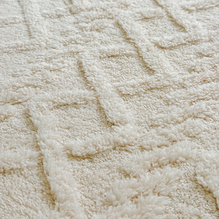 91家纺网 家纺一手货源 找家纺 （总）睡美人 2025新款塔芙绒纯色立体雕花床笠三件套