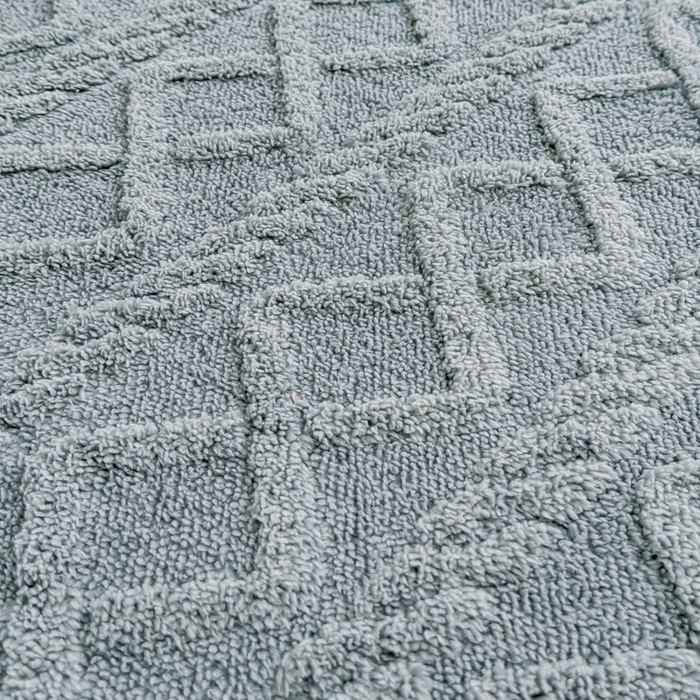 91家纺网 家纺一手货源 找家纺 睡美人 2025新款塔芙绒纯色立体雕花床笠三件套 塔芙绒香槟灰