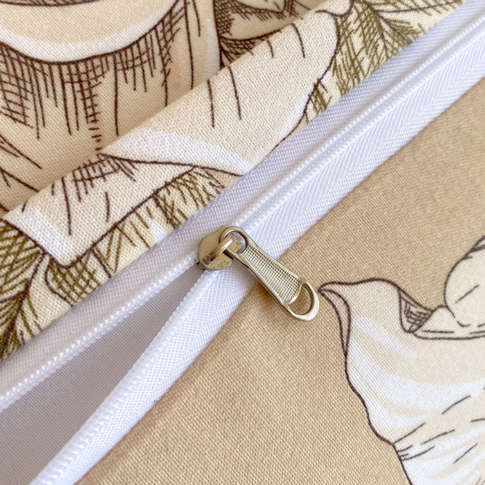 91家纺网 家纺一手货源 找家纺 （总）雨彤家纺 2025新款小清新斜纹印花双人枕套