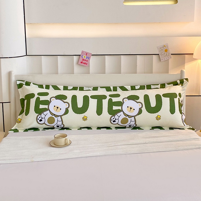 91家纺网 家纺一手货源 找家纺 （总）雨彤家纺 2025新款小清新斜纹印花双人枕套