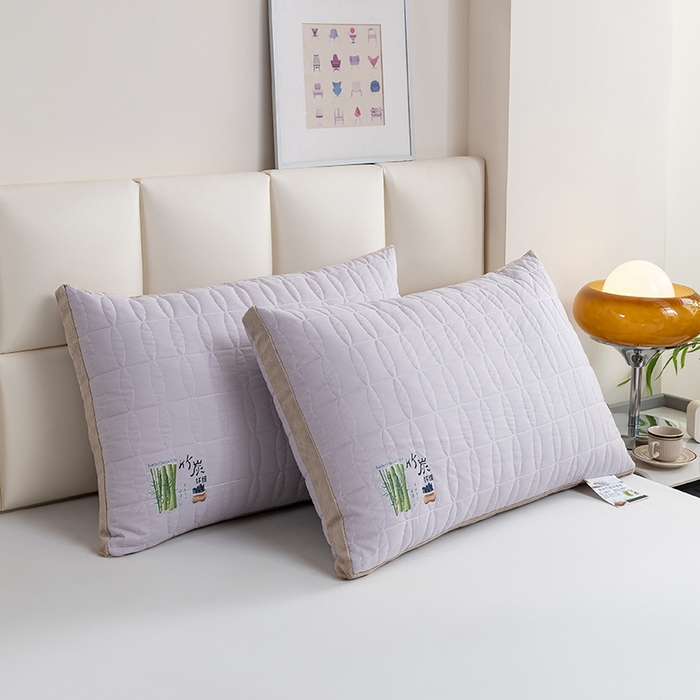 91家纺网 家纺一手货源 找家纺 （总）小米枕芯 2025新款竹炭纤维枕头枕芯