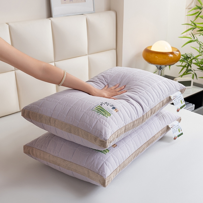 91家纺网 家纺一手货源 找家纺 （总）小米枕芯 2025新款竹炭纤维枕头枕芯