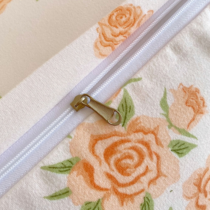 91家纺网 家纺一手货源 找家纺 雨彤家纺 2025新款小清新斜纹印花双人枕套 浮梦精灵