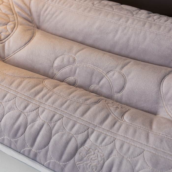 91家纺网 家纺一手货源 找家纺 小米枕芯 2025新款亲肤舒适枕头枕芯-财源滚滚 财源滚滚-灰