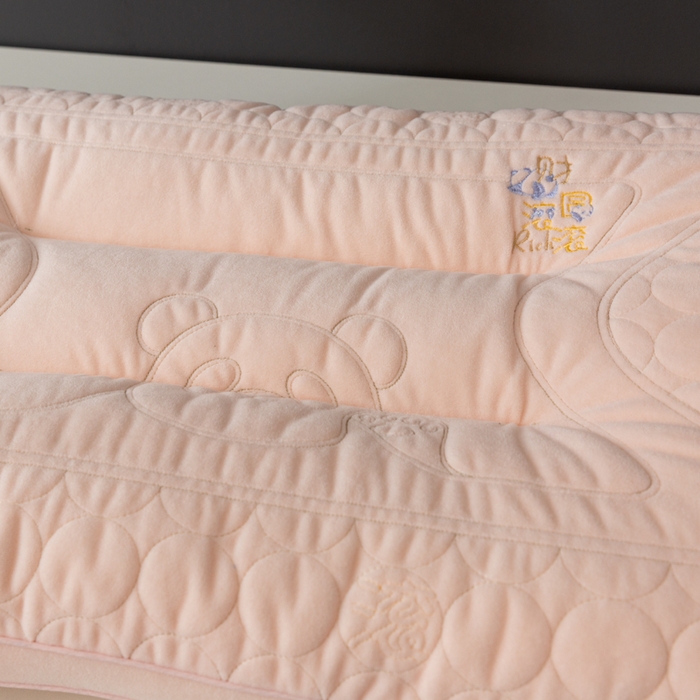 91家纺网 家纺一手货源 找家纺 小米枕芯 2025新款亲肤舒适枕头枕芯-财源滚滚 财源滚滚-粉