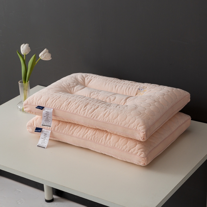 91家纺网 家纺一手货源 找家纺 小米枕芯 2025新款亲肤舒适枕头枕芯-财源滚滚 财源滚滚-粉