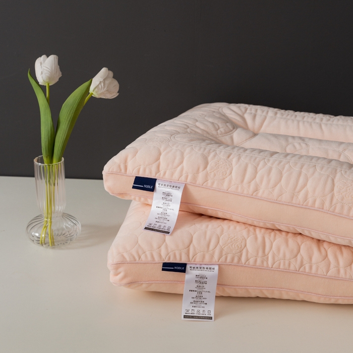 91家纺网 家纺一手货源 找家纺 小米枕芯 2025新款亲肤舒适枕头枕芯-财源滚滚 财源滚滚-粉