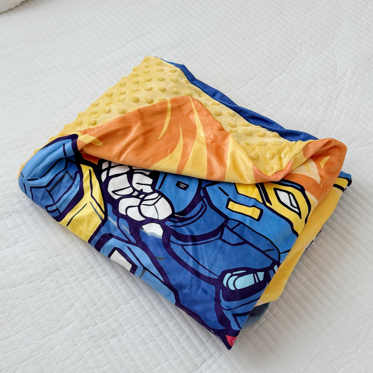 91家纺网 家纺一手货源 找家纺 萌宝家纺 2025新款可拆洗A类儿童豆豆绒大豆冬被儿童婴儿绒春秋被安抚被被子被芯 组合图仅做展示不可下单