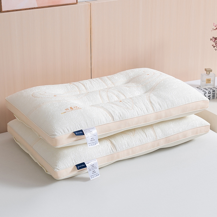 91家纺网 家纺一手货源 找家纺 （总）小米枕芯 2025新款繁花四喜养眠枕头枕芯