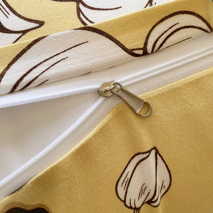 91家纺网 家纺一手货源 找家纺 雨彤家纺 2025新款小清新斜纹印花双人枕套 邂逅柔情